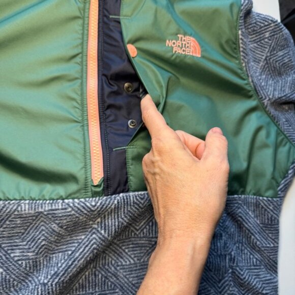 The North Face 1/4 Zip Denali Fleece Long Sleeve Pullover Women’s size Large - Picture 6 of 13